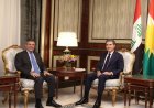 Neçirvan Barzani, ABD’nin Irak Büyükelçiliği Maslahatgüzarı Stephen Fagin’i kabul etti