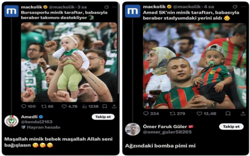 İki bebek, iki ayrı yorum: Biri nefret kustu, diğeri ders verdi