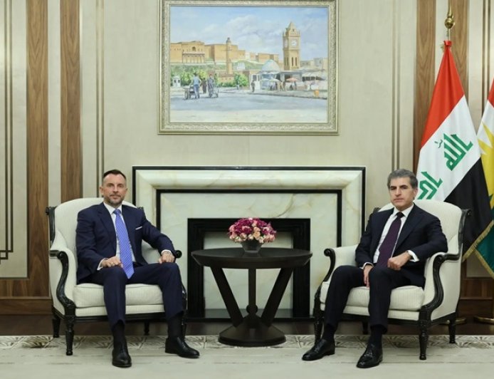 İtalya'nın Irak Büyükelçisi'nden Neçirvan Barzani'ye: Erbil ve Bağdat ile olan ilişkilerimize büyük önem veriyoruz
