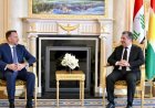 Mesrur Barzani, İtalyan Büyükelçi ile görüştü