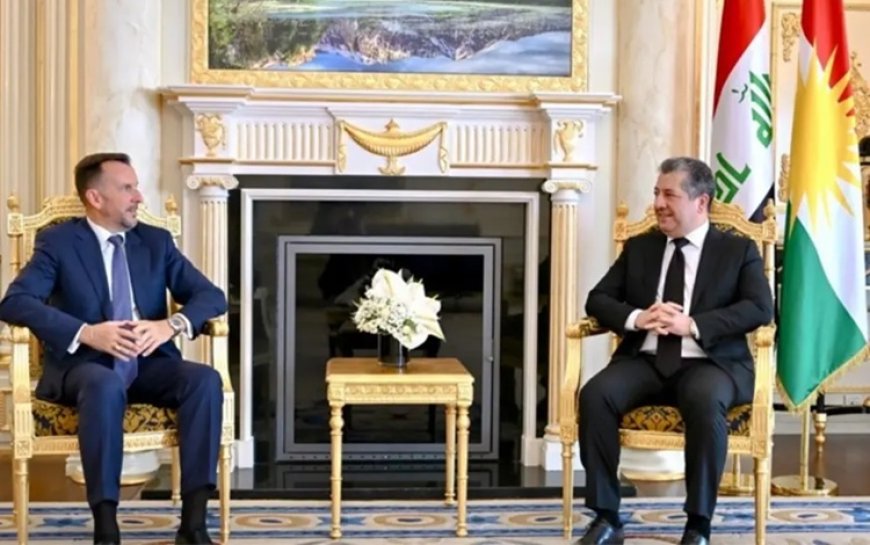 Mesrur Barzani, İtalyan Büyükelçi ile görüştü