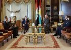 Başkan Barzani, Fransa'nın yeni Erbil Başkonsolosu'nu kabul etti