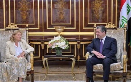 Mesrur Barzani, Fransa Senatosu heyetini kabul etti