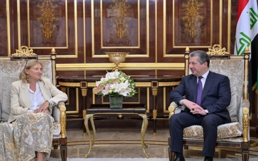 Mesrur Barzani, Fransa Senatosu heyetini kabul etti