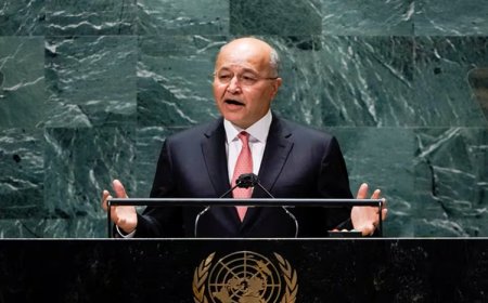 Barham Salih BM’de konuştu: Dünyada 117 milyondan fazla insan yerinden edildi