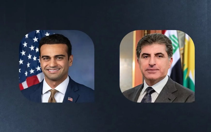 ABD kongre üyesinden Başkan Neçirvan Barzani'ye: Peşmerge ile ortaklığımız devam edecek