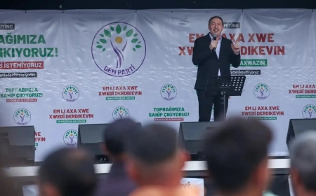 Bakırhan: Dağlarımızı patlatmayın, sularımızı kirletmeyin