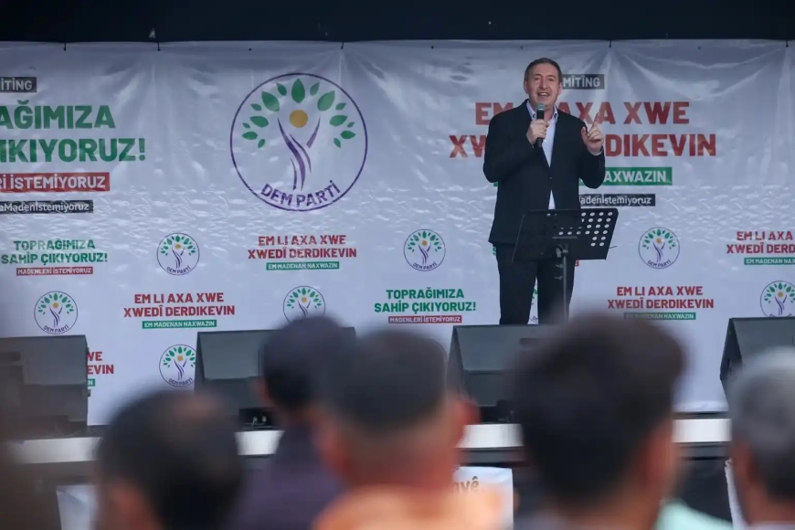 Bakırhan: Dağlarımızı patlatmayın, sularımızı kirletmeyin