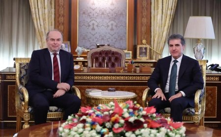 Başkan Neçirvan Barzani Avusturya'nın Bağdat Büyükelçisi'ni kabul etti