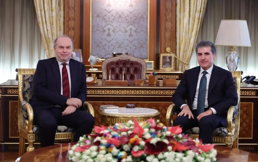 Başkan Neçirvan Barzani Avusturya'nın Bağdat Büyükelçisi'ni kabul etti