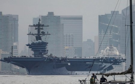 ABD'den Ortadoğu'ya dev sevkiyat: USS Theodore Roosevelt yola çıktı