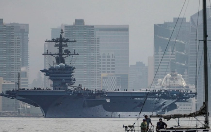 ABD'den Ortadoğu'ya dev sevkiyat: USS Theodore Roosevelt yola çıktı