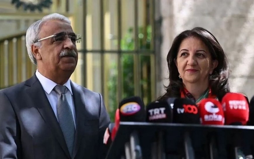 DEM Parti heyeti ile AK Parti sürecin aşamasını görüştü