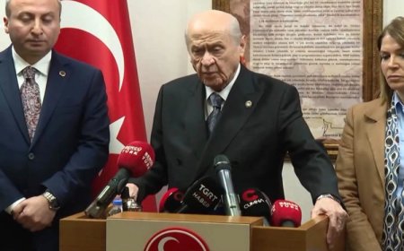 Bahçeli’den Öcalan mesajı:'Barış sürecinde siyasallaşma koordinatörlüğü İmralı’daki kişinin hakkıdır