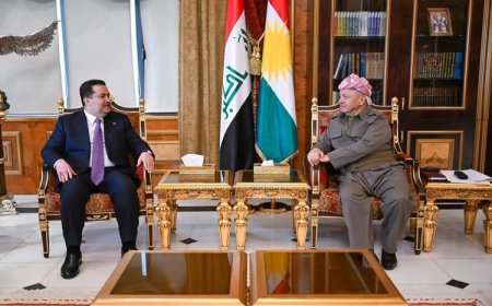 Başkan Barzani, Şii siyasetçi Sudani'yi kabul etti