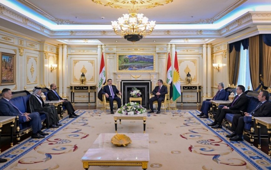 Mesrur Barzani: Kürdistan Bölgesi'nin federal bütçedeki payı adil bir şekilde belirlenmeli
