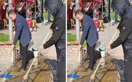 DEM Parti’nin açıklama yaptığı alanı yıkayan YRP İl Başkanı hakkında suç duyurusu