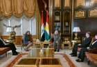 Başkan Barzani, ABD’nin Erbil Başkonsolosu Green’i kabul etti