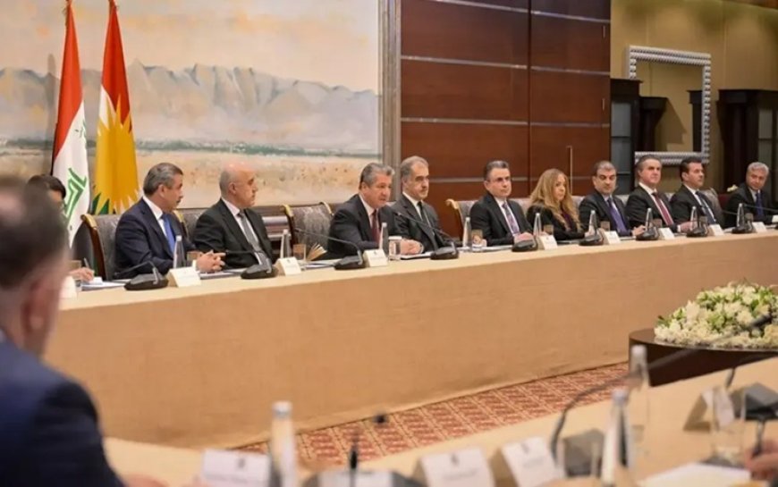 Başbakan Mesrur Barzani, ABD’li iş konseyleri ortak heyetini kabul etti