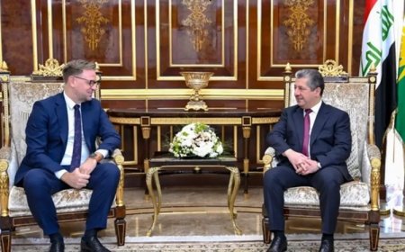 Mesrur Barzani, AB temsilcisi ile görüştü