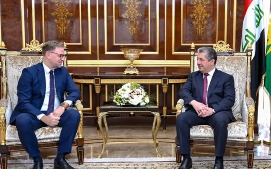 Mesrur Barzani, AB temsilcisi ile görüştü
