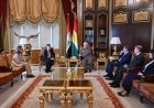 Başkan Barzani, ABD’nin Irak Büyükelçiliği Maslahatgüzarını kabul etti