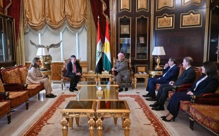 Başkan Barzani, ABD’nin Irak Büyükelçiliği Maslahatgüzarını kabul etti