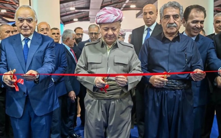 Başkan Barzani, Erbil Uluslararası Kitap Fuarı’nı açtı